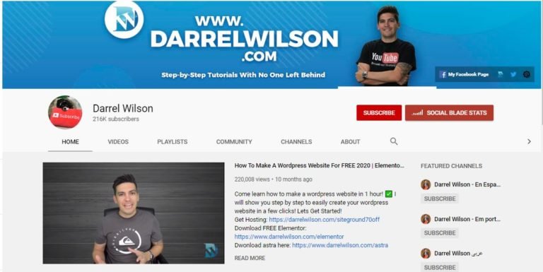 darrel wilson - how to create a youtube video trailer
