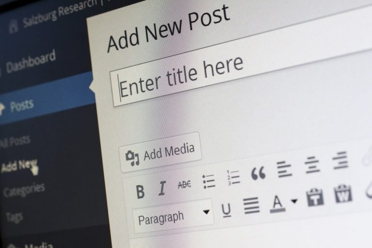 the best steps to create a blog post- start a new blog
