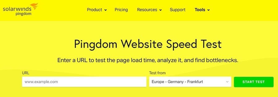test a speed to know if you have a good website 
